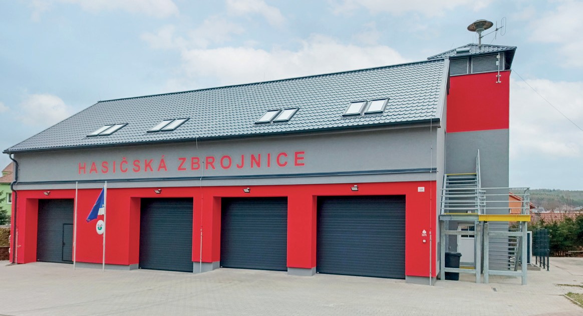 Zrekonstruovaná hasičská zbrojnice